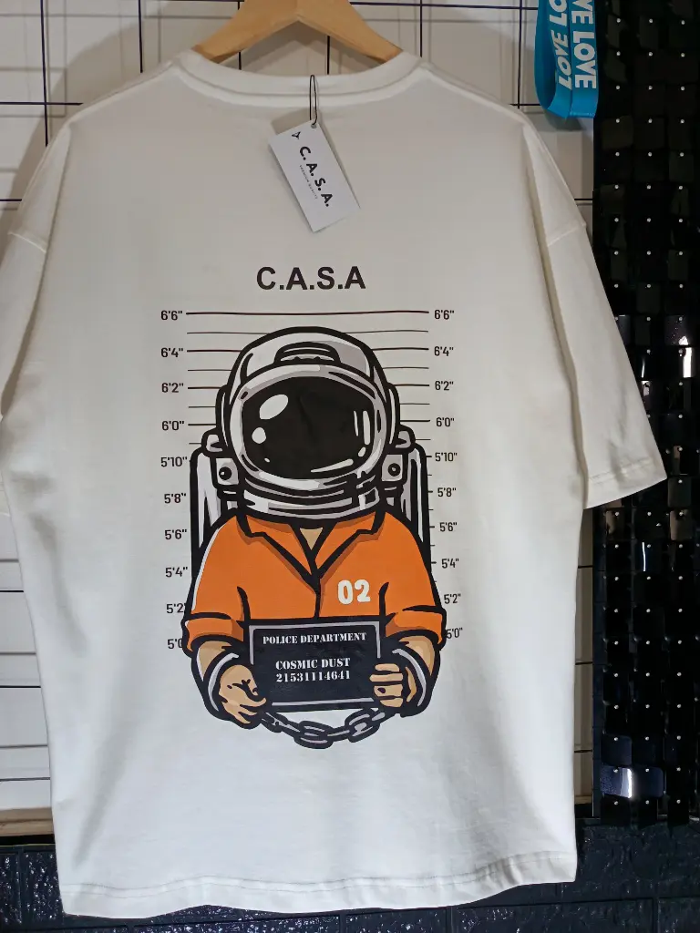 space PD ,BOLIVAR, oversized t shirt XL