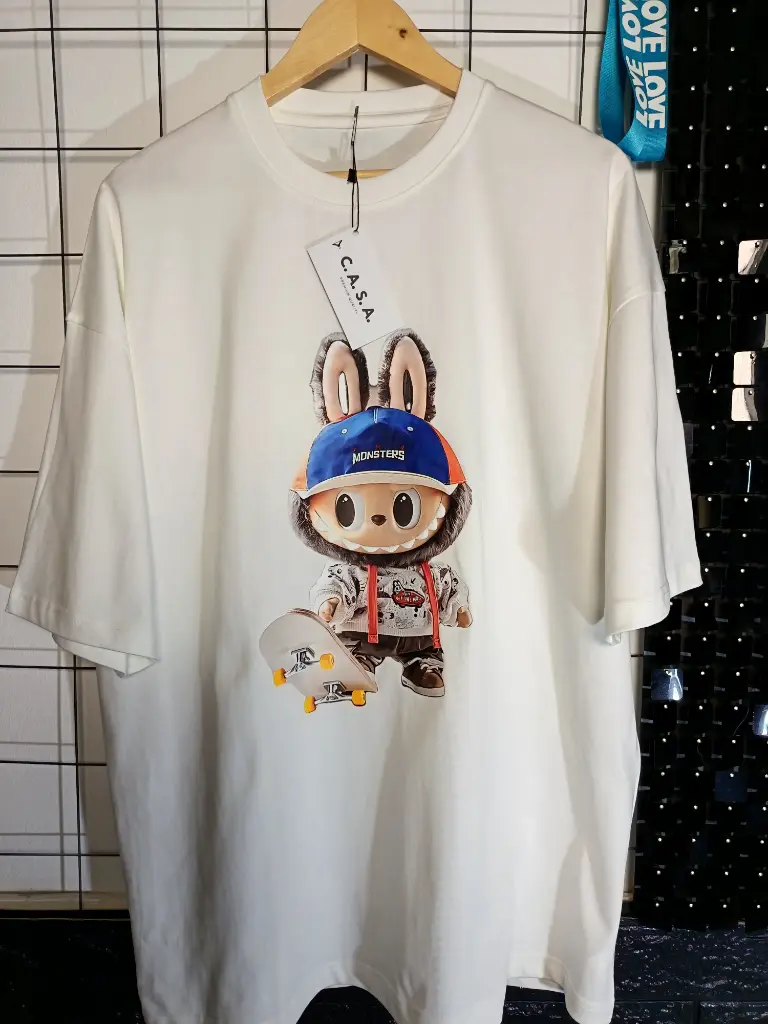 LABUBU, BOLIVAR, oversized t shirt XXL