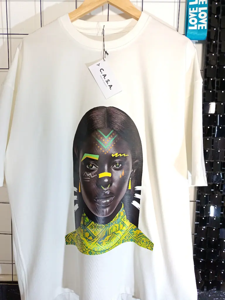 afrolove, BOLIVAR oversized t shirt XXL