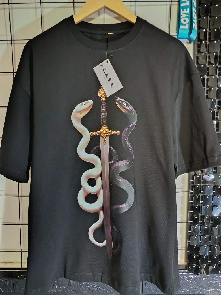 snaks, BOLIVAR, oversized t shirt XL