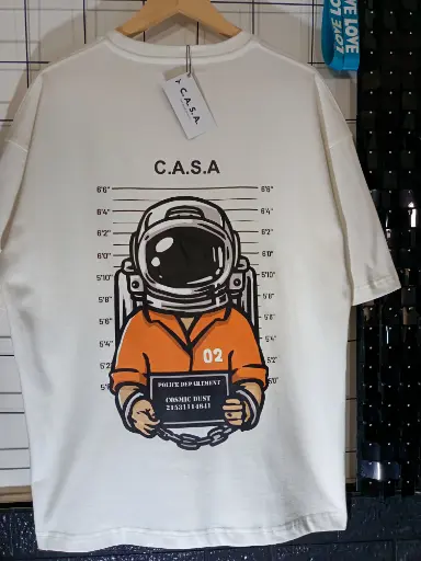 space PD ,BOLIVAR, oversized t shirt XL