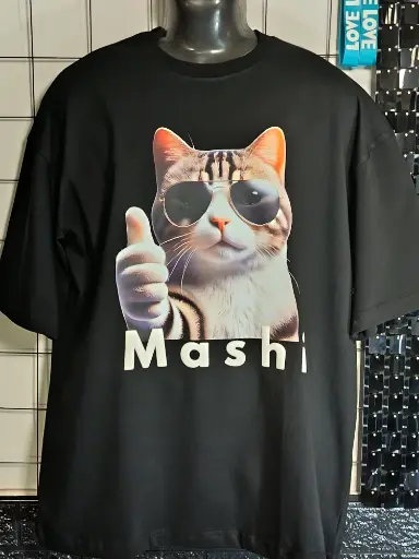 MAShiCAT, BOLIVAR, oversized t shirt XXL