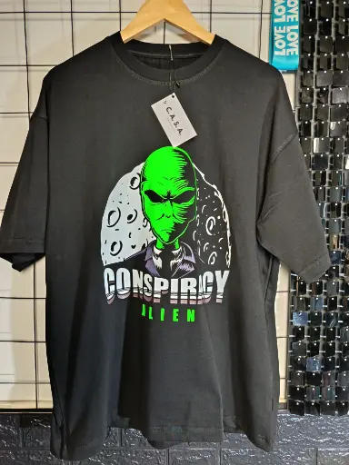 alien, BOLIVAR, oversized t shirt XL
