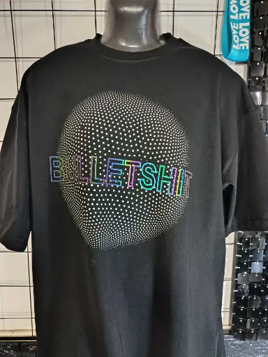 BULLETSHIT, BOLIVAR oversized t shirt XXL