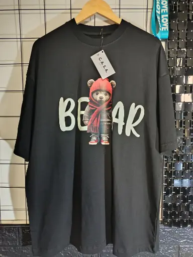BEAR, BOLIVAR oversized t shirt XL